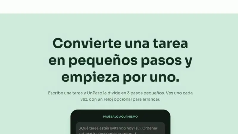 Portada de la app UnPaso